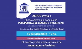 3° Charla abierta a la comunidad